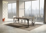 thumbnail of Ausziehbarer Tisch 90x120/380 cm Paxon Evolution Gestell Walnuss Anthrazit