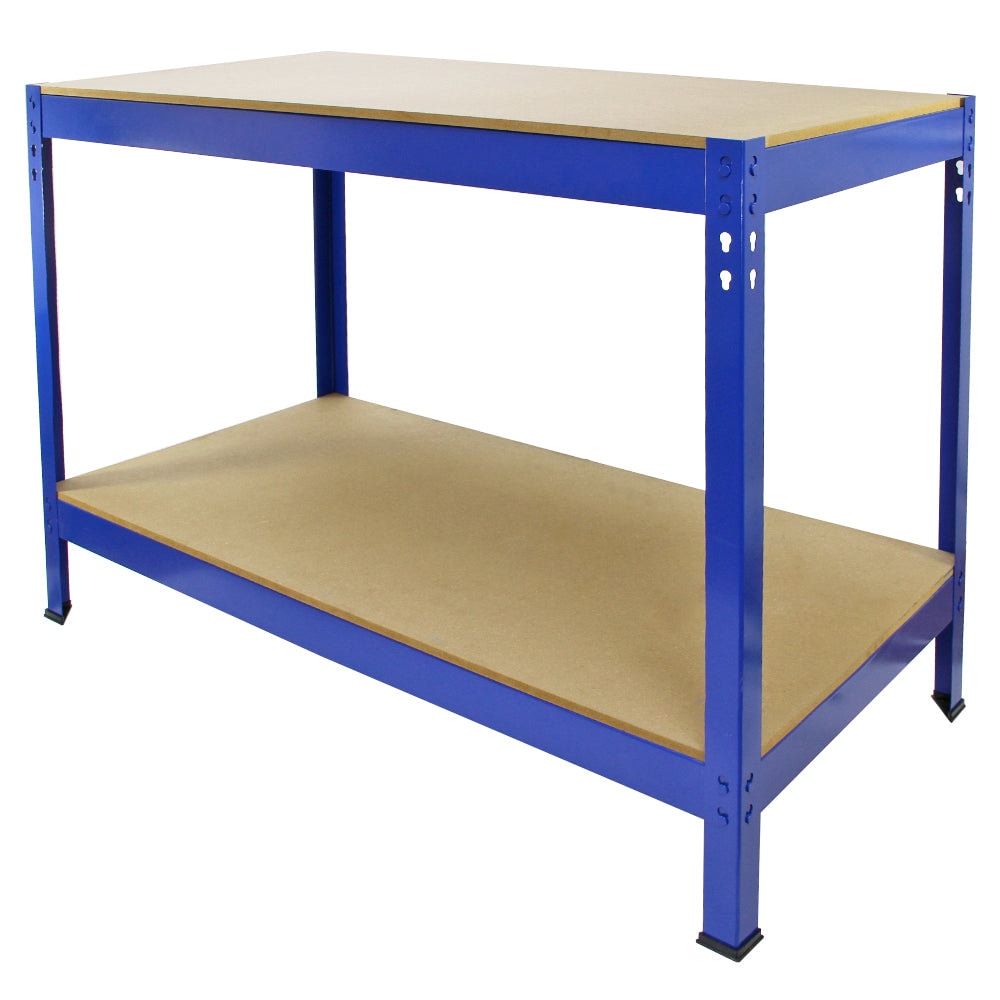 Werkbank Q-Rax 120cm x 90cm x 60cm Blau