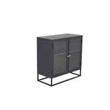 thumbnail of Bakal Sideboard 2 Glastüren, 2 Ablagen, schwarz.