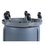 thumbnail of Rubbermaid Abfallbehälter BRUTE FG262000GRAY 76l PP grau