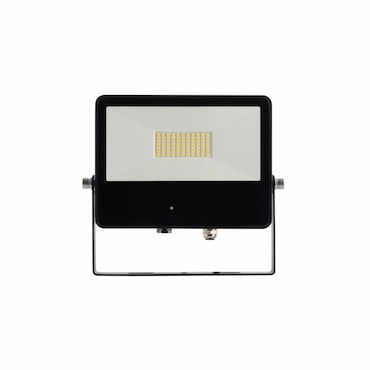 Foco LED SKY 50W IP65 con sensor integrado, 5000k, negro