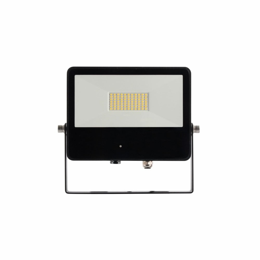 Foco LED SKY 50W IP65 con sensor integrado, 5000k, negro