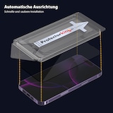 thumbnail of 1x Blickschutz 9H Panzerglas für iPhone 15 3D KLAR PRIVACY ANTI-SPY Staubfreie Installation echtes Tempered Panzerhartglas Schutzglas Screen-Protector