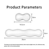 thumbnail of Tapis De Souris Silicone Confortable Anti-Fatigue Anti-Dérapant 36x8cm YONIS