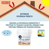 thumbnail of Tinta Térmica Anti-Calor para Coberturas Metálicas (Tabela RAL, 15l) - Impermeabiliza e isola contra o calor e baixa a temperatura interior