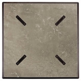 thumbnail of Beige marmer laminaat tafelblad 70 x 70 cm - Oviala