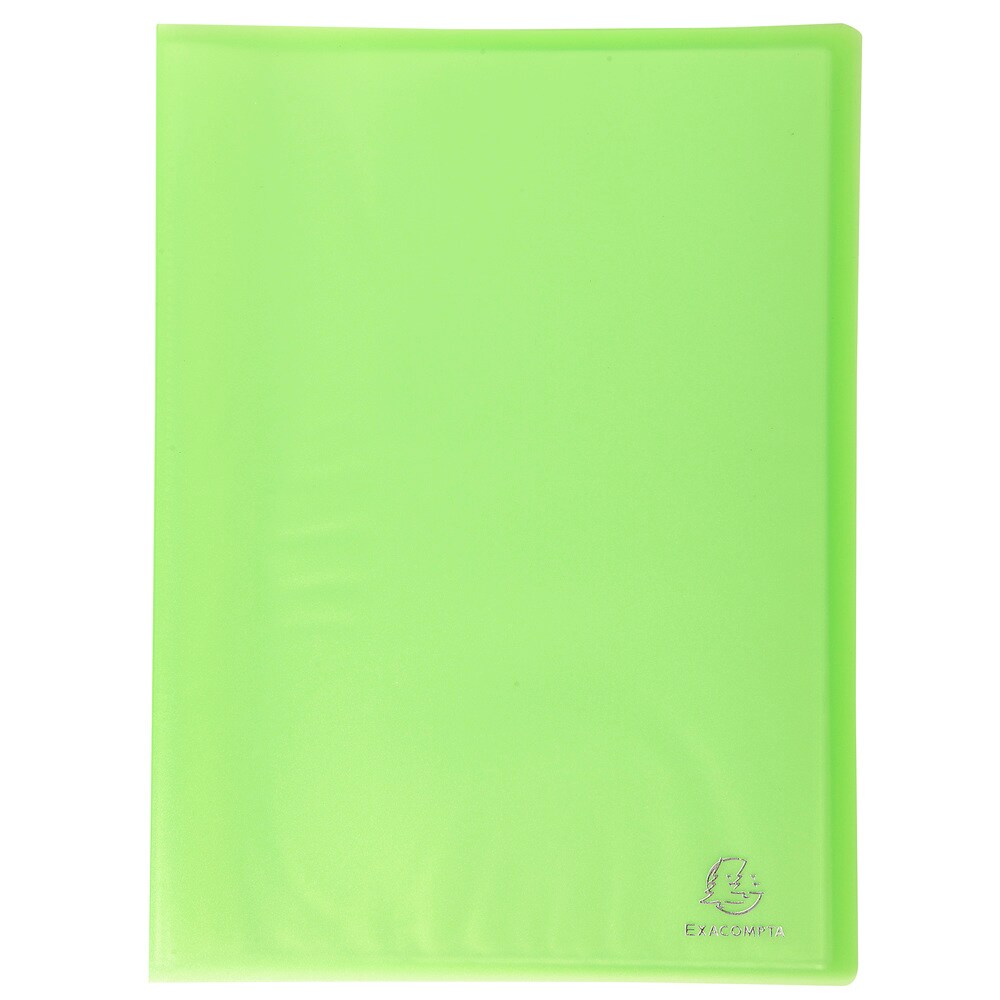 Lot de 12 Protège-documents A4 CHROMALINE 80 vues, coloris vert