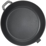 thumbnail of Emaillierte Gusseisen-Bratpfanne 24cm Tief mit abnehmbarem Griff + Pfannenwender + Kochlöffel