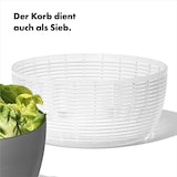 thumbnail of OXO Steel Salatschleuder Edelstahl mit Deckel Küchenhelfer 6 Liter Salattrockner