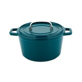 thumbnail of CS KOCHSYSTEME, ALPEN 14cm Minitopf petrol, Gusseisen emailliert, backofenfest,induktionsgeeignet