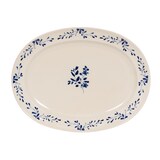 thumbnail of Plat ovale Appoline bleu 42x30 cm -  Ovale Grès Table Passion 42.00x32.00 cm