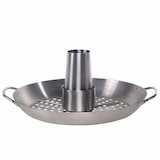thumbnail of CHEFGASTRO BBQ Geflügelhalter Hähnchenbräter Gemüsekorb Edelstahl 3-teilig | Ø 30cm