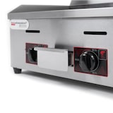 thumbnail of Fry Top, Griglia a Gas Professionale da Banco, in Acciaio Inox - Piastra 1/2 liscia 1/2 rigata - 55 x 50 x 40h cm