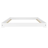 thumbnail of Weißes Niedrigflurbett Futon extra niedriges Holzbett 80x200 Kiefer V-60.47W-08 ohne Zubehör