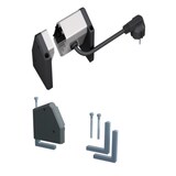 thumbnail of Bachmann DESK 1 Tischsteckdose 4-fach, Aluminium eloxiert