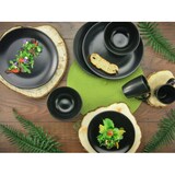 thumbnail of CreaTable Black Matt Schwarz Kombiservice 16-tlg Steinzeug