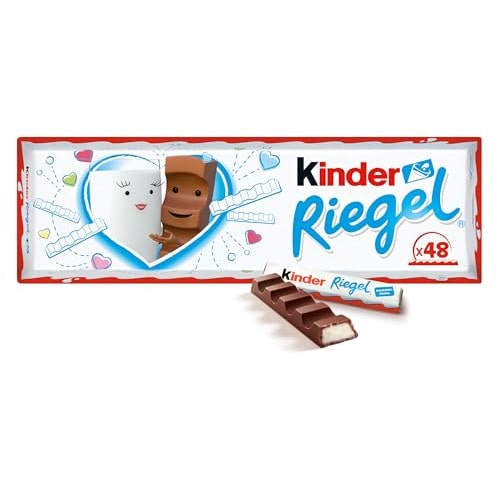 Kinder Schokoladienriegel XXL-Packung 48 x 21g (1,008 kg)