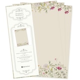 thumbnail of Wildblumen Briefpapier 250 Blatt Papier DIN A4 beidseitig floral Natur nachhaltig für Frauen Schreibpapier Erwachsene