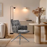 thumbnail of Esszimmerstuhl / Drehstuhl Tavaro Stoff grau hjh LIVING