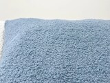 thumbnail of Kabelloses Heizkissen mit Akku (10.000mAh) - Teddy-Boucle Jeansblau - Wärmekissen 45x45cm inkl. 2,5m USB-Kabel