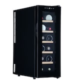 thumbnail of Bierkoelkast Praag - Vrijstaand - Zwart - Bierklimaatkast 12 flessen - 74.2 x 27.3 x 55 cm - Glazen deur