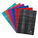 thumbnail of Clairefontaine 5x Kladde/Notizbuch mit Hardcover A4, 96 Blatt blanko 90g - Sortiert 9040C