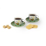 thumbnail of Excelsa Set mit 6 Espressotassen mit Untertassen Calavera Porzellan 7 cl Bunt