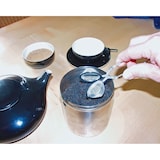 thumbnail of Set van 2 roestvrijstalen theeballen/theetangetjes, 15 cm, Fackelmann