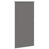 thumbnail of vidaXL Verdunkelungsrollo Grau 85x150 cm Stoffbreite 80,7 cm Polyester