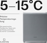 thumbnail of Happy Hour Minibar 5-15°C EEK G lautlos 23dB LED-Licht Silber