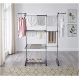 thumbnail of Séchoir à Linge Étendoir Pliable et Extensible avec Grande Capacité de Séchage