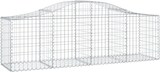 thumbnail of vidaXL Gabionen mit Hochbogen 18 Stk. 200x50x60/80 cm Verzinktes Eisen
