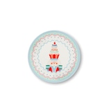 thumbnail of Excelsa set 6 piatti dessert Xmas Sweet Pastels porcellana 20,5x2x20,5 cm multicolor