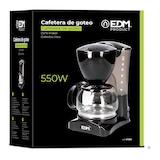 thumbnail of CAFETIÈRE EDM GOUTTE À GOUTTE 6 TASSES 550W 16,5x12,5x24cm