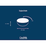 thumbnail of CreaTable Nature Collection Rose Sojaschale 6-tlg Steinzeug