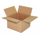 thumbnail of 100x Faltkarton  150x150x100mm 1-wellig braun
