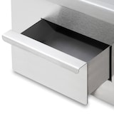 thumbnail of VERTES Plancha profesional de 3000 W en acero inoxidable superficie de grill ranurada de 55 x 35 cm, termostato, temperatura de 50 a 300 °C