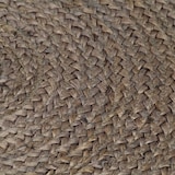 thumbnail of vidaXL Teppich Handgefertigt Jute Rund 90 cm Grau