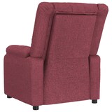 thumbnail of vidaXL Massagesessel Elektrisch Weinrot Stoff