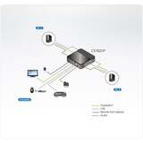 thumbnail of ATEN CS782DP KVM Switch 2-Port USB DisplayPort