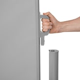 thumbnail of tectake Aluminium windscherm uitschuifbaar met oprolmechanisme - 180 x 300 cm, grijs - 401527