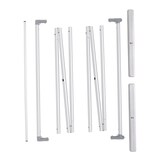 thumbnail of Showdown Textil Raumteiler Deko - 85-200 New York Manhattan - Schwarz - Schwarzer Rahmen