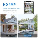 thumbnail of Camera IP Solaire WiFi 2MP Vision Nocturne Détection Humaine Alarme Bidirectionnelle YONIS