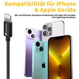 thumbnail of PowerDeWise Professionelles Lavalier Mikrofon kompatibel mit iPhone 8, 7, X, 11