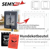 thumbnail of SemyTop Hundekotbeutel - HDPE - schwarz - 6000 Beutel