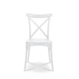 thumbnail of Chaise blanche style BISTROT en résine polypropylène
