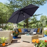 thumbnail of Outsunny Ombrellone da Giardino Inclinabile, Apertura a Manovella