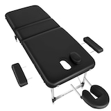 thumbnail of 3 Zonen Massageliege Phuket, Tragetasche, Aluminiumgestellschwarz