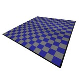 thumbnail of Geventileerde Kliktegels 6m x 6m voor Garage en Werkplaatsen, Antislip - 120 Grijs en 120 Blauw