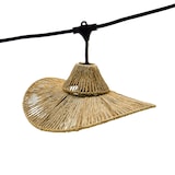 thumbnail of Lumisky WAVY 7xE27 6M verbindbare Lichterkette Rattan Beige